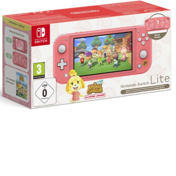 Nintendo NIN SWITCH LITE ANIMALCROSSING PINK